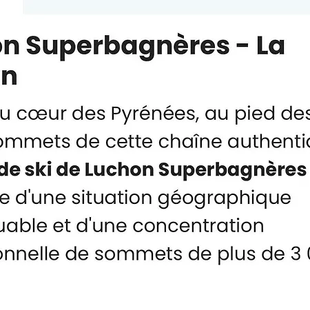 Apartmán Plein Sud
